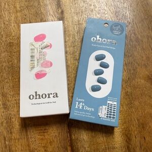 Ohora Semi-Cured Gel Nail Strips Set